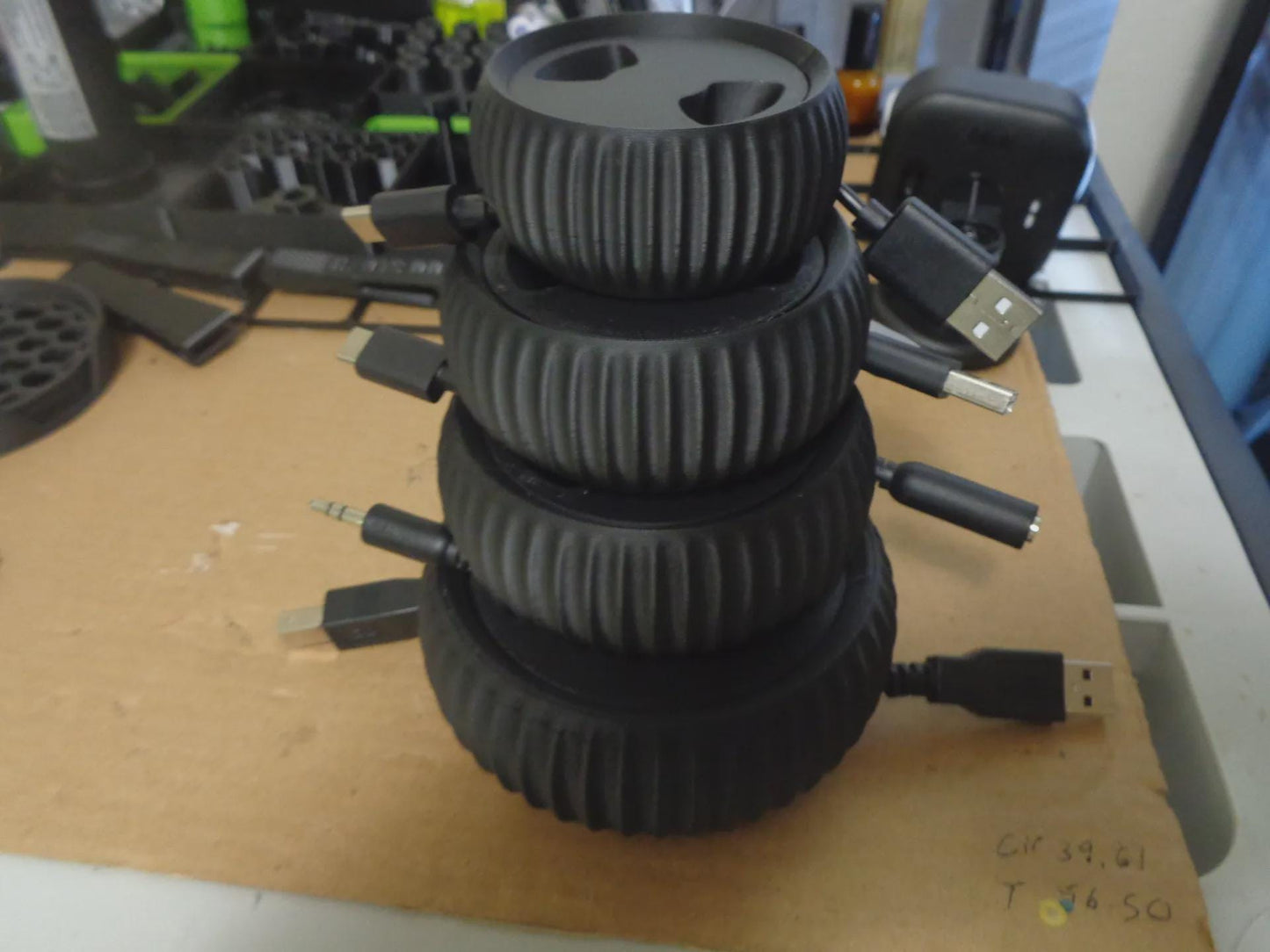 Cable Roller - Cord Roller - Desk Organisation