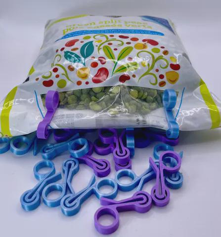 Bag Clip for sealing packages - Organisational Clip - Kitchen Storage