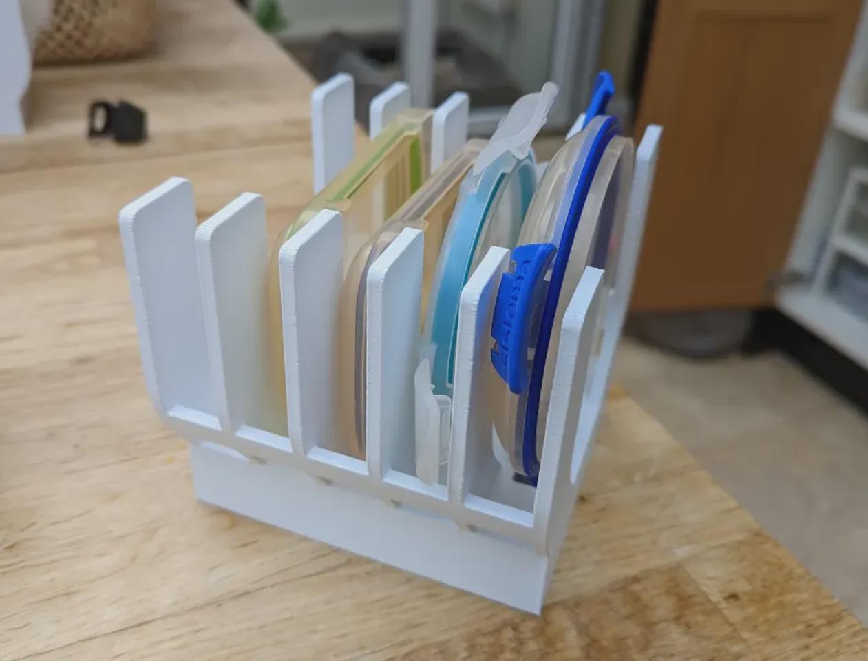 Tupperware Lid Holders - Kitchen Organiser