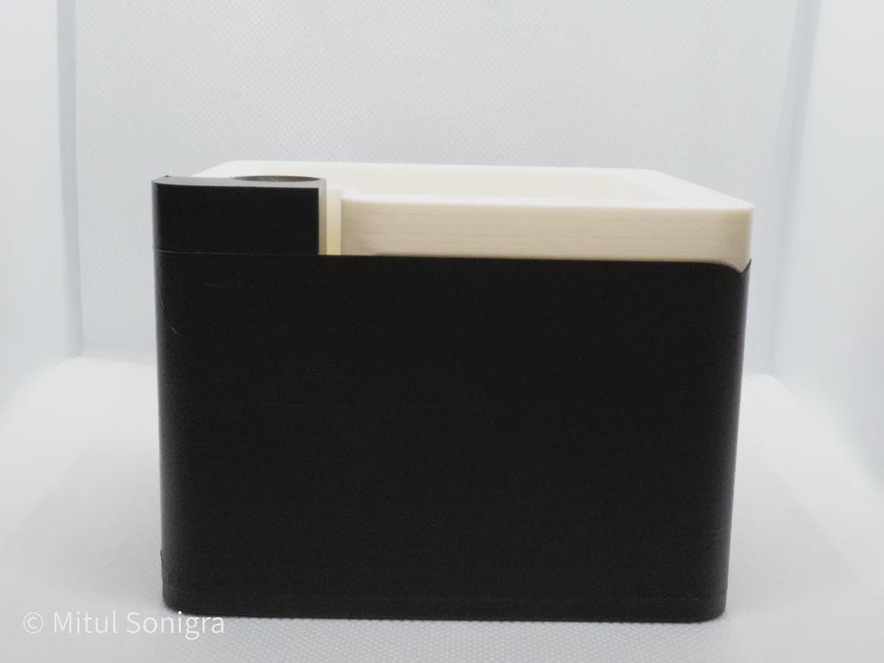 Self-Watering Planter 3D Printed Modern Pot with Built-In Reservoir for Indoor Plants, Succulents & Herb Garden