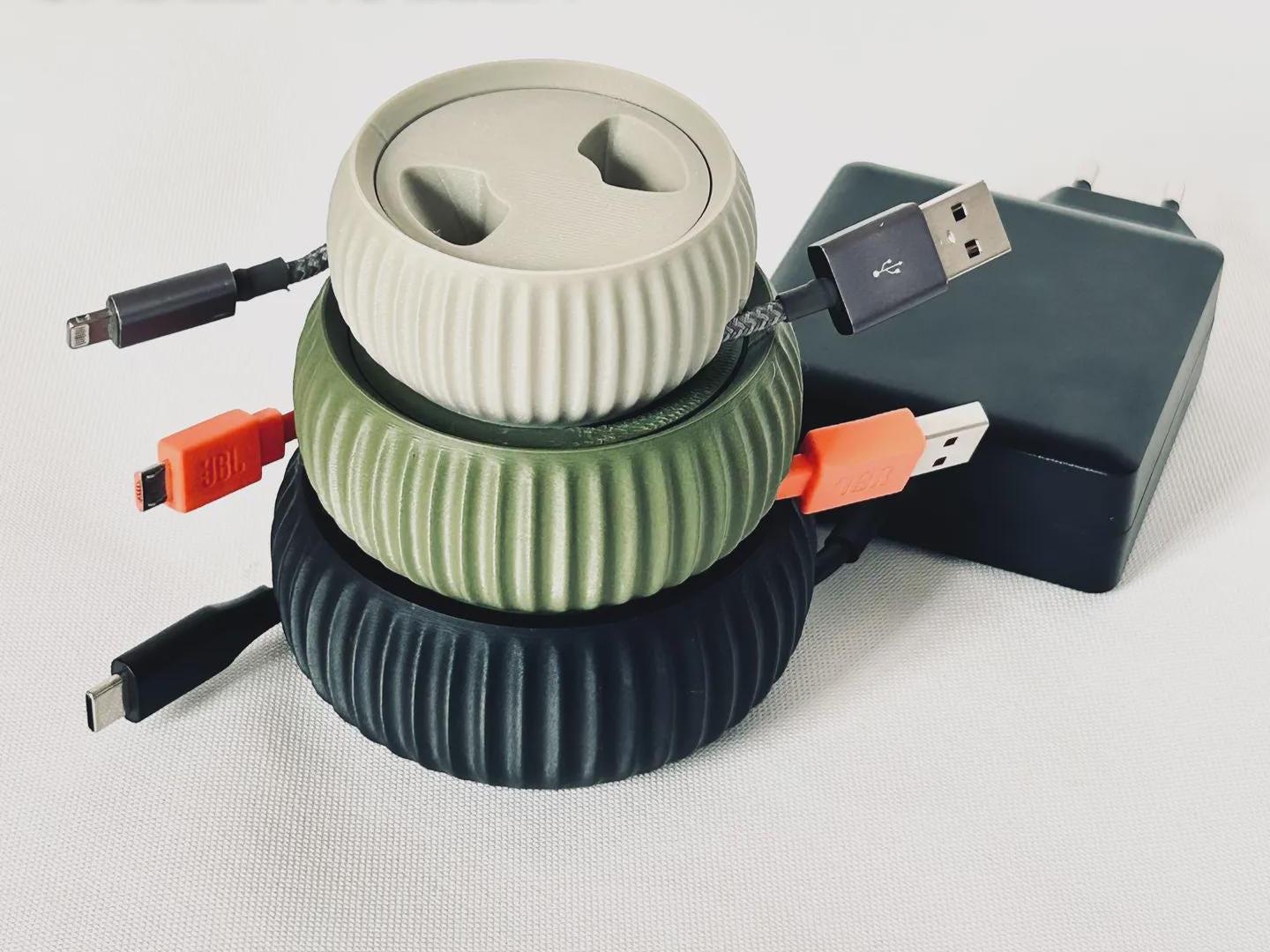 Cable Roller - Cord Roller - Desk Organisation