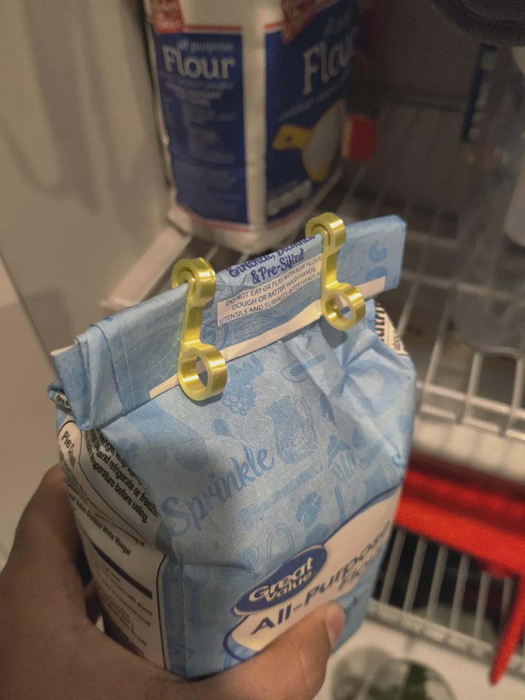 Bag Clip for sealing packages - Organisational Clip - Kitchen Storage