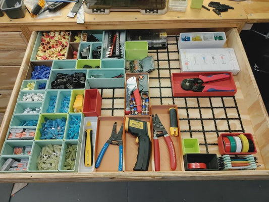 Custom Gridfinity Designs & 3D Printing – Personalized Storage Solutions for Your Workspace!