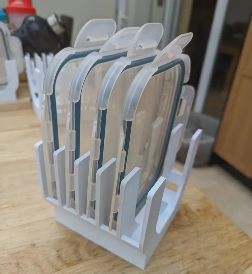 Tupperware Lid Holders - Kitchen Organiser