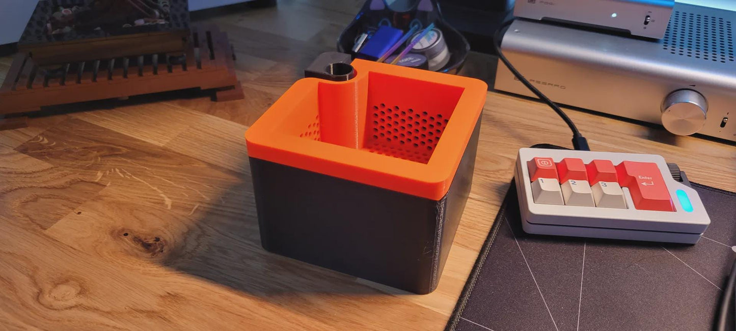 Self-Watering Planter 3D Printed Modern Pot with Built-In Reservoir for Indoor Plants, Succulents & Herb Garden